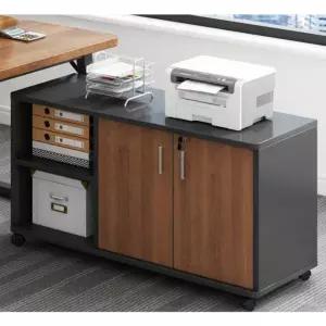 프린터 선반 복합기 보조 프린터기 받침대 우드 책상 다이
