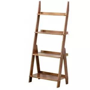 사다리선반 원목 사다리행거 침실 책장 거실 진열대