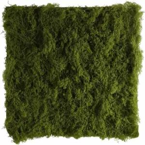 BYHER 가짜 이끼 매트 인조 롤 - 장식용 19.7 x19.7 클라우드 소프트 필 테이블 러너 공예용 잔디 DIY 요정