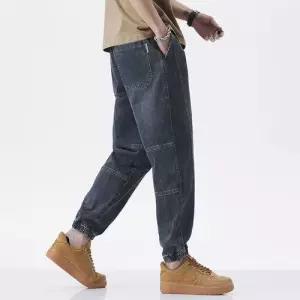 스콕 남성 조거 스트링 봄여름 배기바지 청바지 JEN1