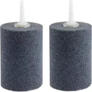 아쿠아닛 수족관 에어 스톤 2x2 인치 2 팩 에어레이터 버블 디퓨저 수경 재배용 펌프 액세서리 연못 어항