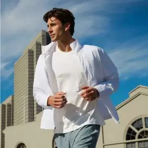 ANDAR 클리어 페더 맨즈 윈드자켓