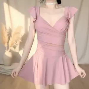 여성 여름 바캉스 스판 프릴 모노수영복 체형커버