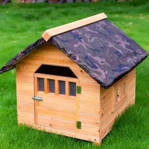 강아지에어컨 야외 견사 개집 강아지집 쿨링 APP 시원한 냉방