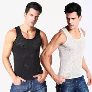 남성 여름러닝 아이스 메쉬런닝 민소매 이너웨어 쿨 rRb2+2MTm