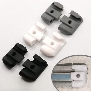 타버트 RV 파이프 장식 스트립 액세서리와 같은 캐러밴용 파이핑 /스트립한 교체용 엔드 캡 2개