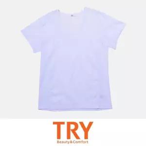 (트라이)쾌적한 쿨루션 쿨모시 남성 반팔 런닝 Foi4+3lit