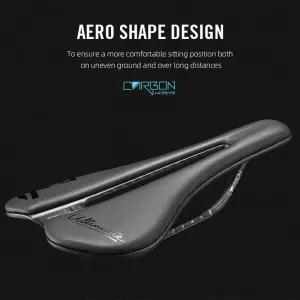 RYET3D안장 RYET 3D 프린팅 자전거 안장 카본 파이버 - 7x7mm 원형 레일 초경량 MTB 트라이애슬론 그래블