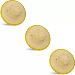 여성 및 남성용 스트로 선 모자 와이드 비치 캡 무 일본 쌀 농부 디자인 여름 원예용 U-Y-YG-BM