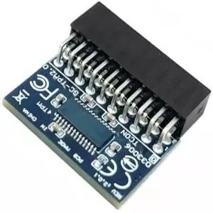 기가바이트 마더보드 GA-H110M-DS2V DDR3를 위한 HSSDTECH TPM 2.0 모듈 LPC 20핀 및 SLB9665 윈도우 11