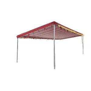 야외 캐노피천막 캐노피 그늘막 천막 농막 연회 길이 하우스 프레임 간이 방수 대형 접이식