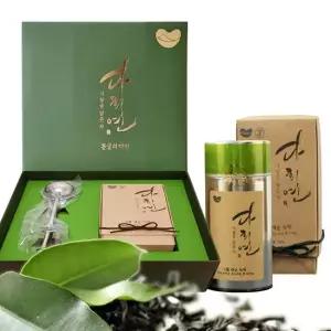 다희연 4월 새순 녹차 세트 40g 제주도 유기농 잎차 어린잎녹차 한국전통차 고급녹차