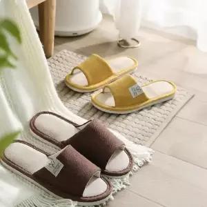 통기성 좋은 린넨 소재 실내화 여름용 거실 슬리퍼 4종 세트 거실화