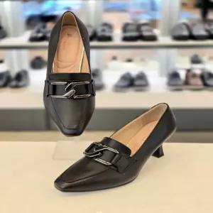 [탠디]7CM 시그니쳐 금장장식 로퍼형 여성구두 124RK016_EIC