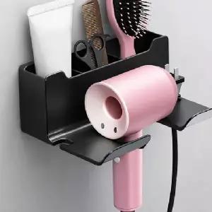 헤어 수납함 욕실 거치대 정리 드라이기 다용도