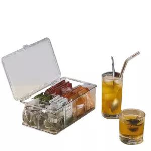 커피 티백 정리함 홈카페 트레이 케이스 드립백 쟁반