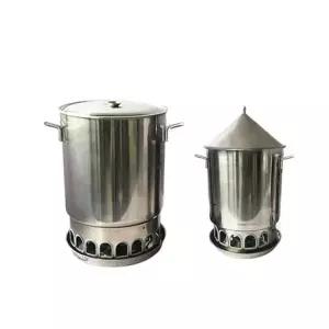 자동 급이기 새모이 양계장 조류 먹이통 타이머 피더 닭 사료공급기