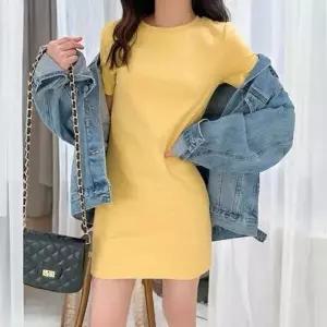 베르 미니원피스 반팔 5컬러 가을원피스 봄원피스 (HSJ-WFFJZ0A)