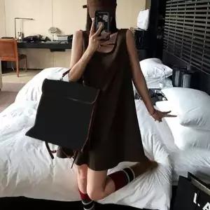 유넥 미니 원피스 여름 시원한 나시원피스 (HSJ-WFI320I)