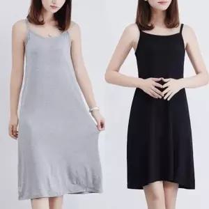 3컬러 끈나시 슬리브 원피스 (HSJ-WD59BD3)