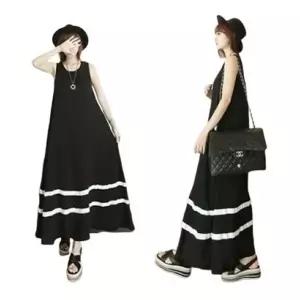 LED-265 매일입는 민소매 롱원피스 (HSJ-WD59BC1)