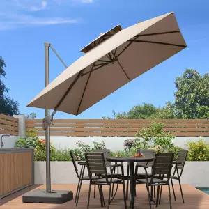 데일리가든 대형 파라솔 카페 고중량파라솔 횡단보도그늘막