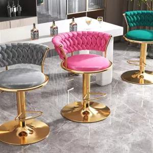 높은 바의자 바텐 회전 홈바용 카페 식탁체어 원목 스툴