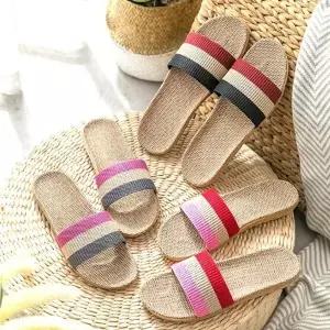 준캡 거실실내화 왕골슬리퍼 삼디다스