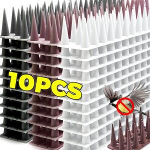 10/1개 울타리 스파이크 조류 퇴치 플라스틱 등반 방지 고양이 동물 정원 비둘기