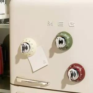 토마마그네틱 기계식 주방타이머 블루 CN425