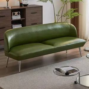 레트로 소파 패브릭 앤틱 슬림 원목 거실 의자 빈티지