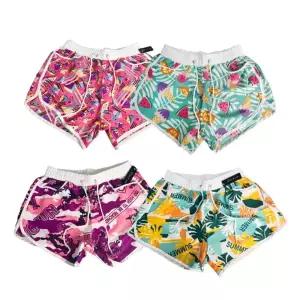 여성용 수영바지 랜덤발송 패턴 반바지 비치팬츠 웨어 비체웨어 수영복 물놀이 복바지