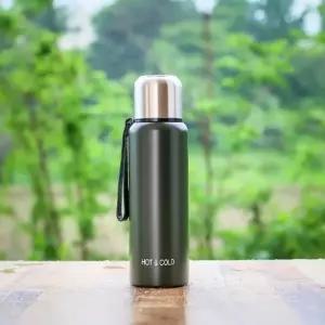 보냉병 핫앤콜드 듀얼 진공 보온병 대용량 스텐물병 (1L)