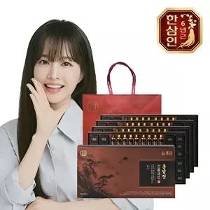 [한삼인][농협홍삼] 한삼인 홍삼진 선물세트 4세트+쇼핑백