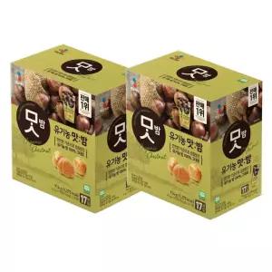 CJ 유기농 맛밤 42g x 17팩 x 2박스