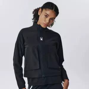 스파이더 여성 프로웹 러닝 바람막이 자켓 SPIFCNJK281WBLK [백화점 매장판]