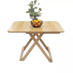 원목 접이식 식탁 공간활용 책상 겸용 미니멀 디자인