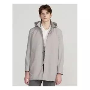 닥스 남성 25SS 라이트그레이 스탠드 카라 라이너 트렌치코트 DMTR5AN01G1