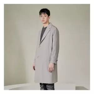 [맨잇슈트]맨잇슈트 특가 세미오버핏 밸티드 스판 롱 트렌치코트IS