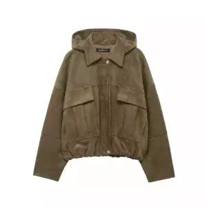 루타꽁몰 여성 봄 점퍼 잠바 질효과 후드 세무 야구 HO1