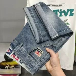 남성용 데님 하계 빈티지 청반바지 숏 슬림 청바지 반바지 트렌드 5부 MF2