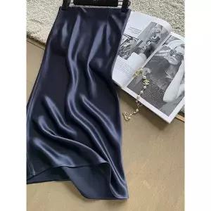 스커트 미디 빈티지 여자 머메이드 A라인 OP1