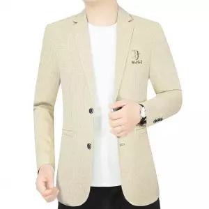 남성 캐주얼 슈트 정장 정장자켓 봄가을 슬림핏 자켓 유행3