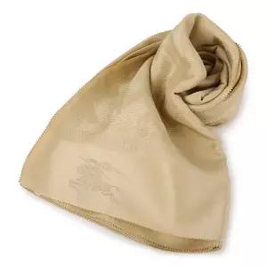 버버리 체크 패턴 실크 퓨어 스카프 8123776