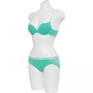 게스 GU화이트 로고밴딩 캐주얼 브라GR