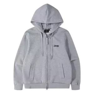 지프 남녀공용 클래식핏 나침반 커플 후드 집업 JR1TZU002 JR1TZU002-ST