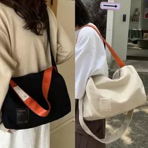 온스 루시엔 크로스 에코백 컬러숄에코백 면가방 면에코백 숄더에코백 여성에코백 캐릭터