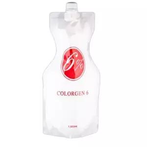 일진 고급 전문가 뿌리 헤어 간단 순수 케론 칼라겐 6% 산화제 탈색제 1L 1개