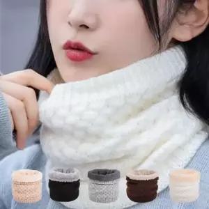 담을고 겨울 방한 니트 목토시 넥워머 기모 털 목도리 바라클라바 남녀공용 스키넥워머