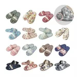 [라일리] Rly NEW 2중패드 퀼트쿠션화 면슬리퍼 덧신실내화